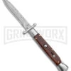 AKC Swinguard 9" Snakewood (Damascus Bayonet Blade) -Kershaw Store AKC Swinguard 9in Snakewood Damascus Bayo GX 4274 jr large