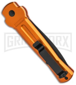 AKC X-treme Ace Automatic Knife - Orange -Kershaw Store AKC X treme Ace Auto Orange Black BHQ 136123 jr side large