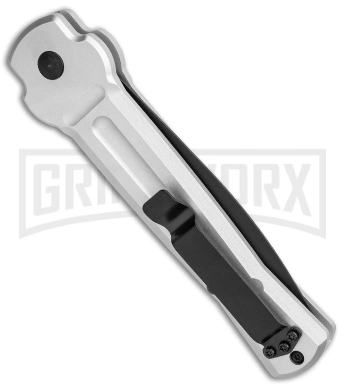 AKC X-treme Ace Silver Black Automatic Knife 5 AKC X-treme Ace Silver Black Automatic Knife - Image 3