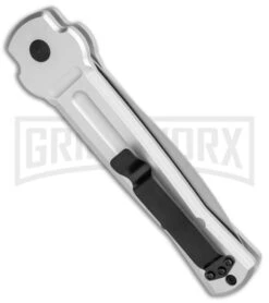 AKC X-treme Ace Silver Automatic Knife - Satin Plain 8 AKC X-treme Ace Silver Automatic Knife - Satin Plain -Kershaw Store AKC X treme Ace Auto Silver Satin BHQ 113920 jr side large