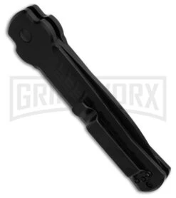 AKC X-treme Ace1 Side Opener Black Automatic Knife - Black Plain 7 AKC X-treme Ace1 Side Opener Black Automatic Knife - Black Plain -Kershaw Store AKC X treme Ace1 Automatic Knife Black 3.75in Black BHQ 189355 hd side large