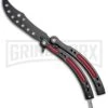 Andux CS Red/Black Balisong Butterfly Trainer - Black Holes 2 Andux CS Red/Black Balisong Butterfly Trainer - Black Holes -Kershaw Store Andux C S Red Black Balisong Butterfly Trainer Black Holes AB000930 BP 24578 jr large