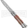 Andux Grift Rosewood Balisong Butterfly Trainer - Satin