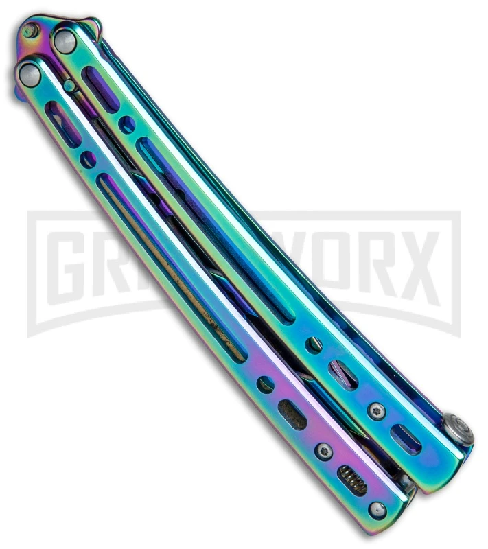 Andux Spectre Balisong Butterfly Trainer - Tanto Spectrum 4 Andux Spectre Balisong Butterfly Trainer - Tanto Spectrum - Image 2