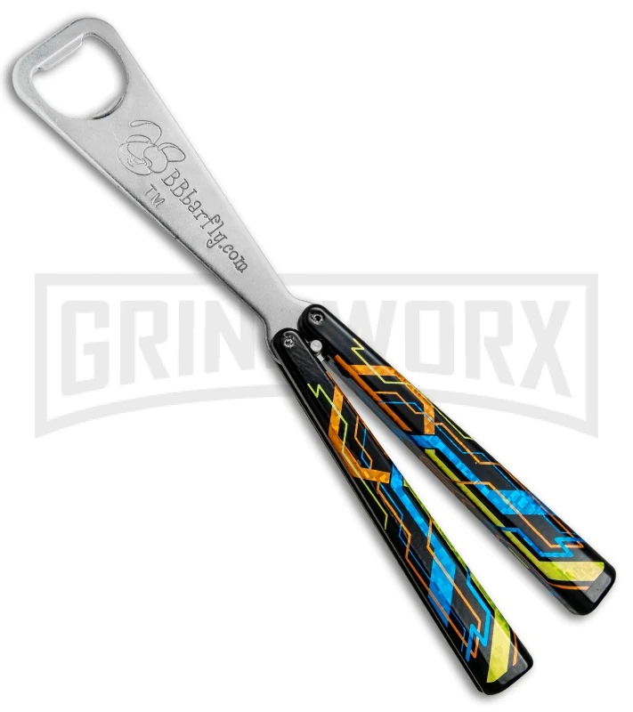 BB Barfly "The Grid" Bottle Opener Butterfly Trainer 3 BB Barfly "The Grid" Bottle Opener Butterfly Trainer