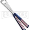 BB Barfly Wild American Flag Bottle Opener Butterfly Trainer 4TH18 -Kershaw Store BB Barfly Bottle Opener Butterfly Trainer Wild American Flag BHQ 83042 jr large