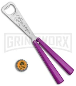 BB Barfly Purple Bottle Opener Butterfly Trainer 9 BB Barfly Purple Bottle Opener Butterfly Trainer -Kershaw Store BB Barfly Purple Bottle Opener Butterfly Trainer BHQ 131883 jr bottlecap large