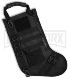Black Heavy Duty Tactical Christmas Stocking