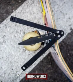 Bear OPS Bear Song II Black G-10 Butterfly Knife - Black Plain 7 Bear OPS Bear Song II Black G-10 Butterfly Knife - Black Plain -Kershaw Store Bear OPS Bear Song II Butterfly Black G 10 Knife Black B 200 B4 B BHQ 36268 kp skate web large