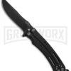 Bear OPS Bear-Song VI Black Butterfly Knife - Black Plain -Kershaw Store Bear Son Breeden B 600 B 35032 BHQ 51710 jr large