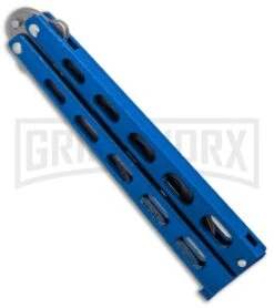 Bear & Son 114BL & 114BLTR Blue Butterfly Knife 2-Pack 20 Bear & Son 114BL & 114BLTR Blue Butterfly Knife 2-Pack -Kershaw Store Bear and Son 2 Pack Butterfly Special Blue BHQ 88811 er trainer spine large