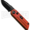 Bear Ops Bold Action XIV Red Stainless Steel Automatic Knife - Black Plain -Kershaw Store Bear and Son Auto Bold Action XIV Red BHQ 153938 jr large