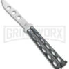 Bear & Son 114 Galaxy Butterfly Trainer Knife - Stonewash Dull -Kershaw Store Bear and Son Butterfly Trainer Black Sparkle SW BHQ 141044 jr large