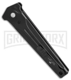 Bear Ops Black Bold Action III Automatic Knife - Black Plain -Kershaw Store Bear ops Bold action 3 black BHQ 51649 er side large