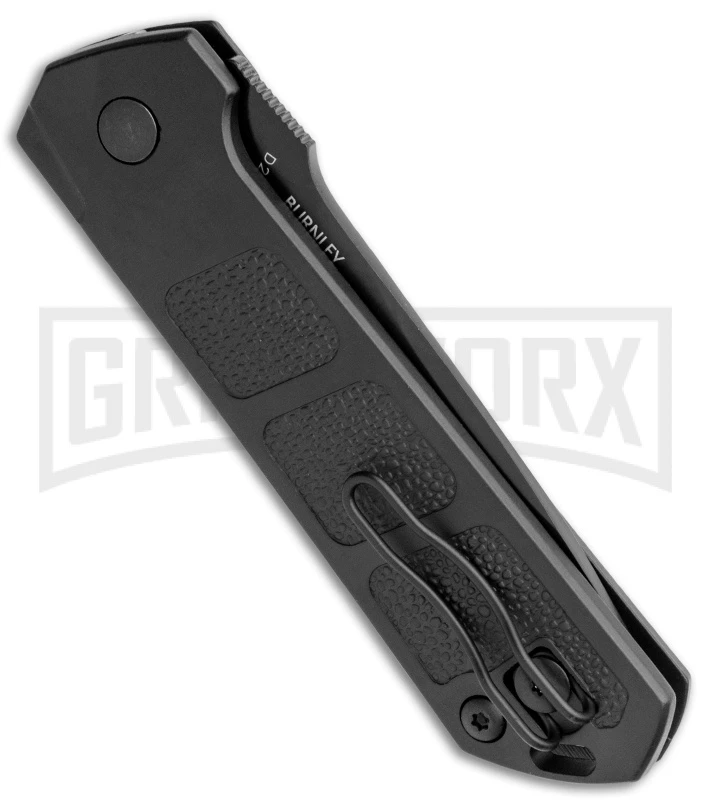 Boker Kihon Black Automatic Knife - Black Plain 5 Boker Kihon Black Automatic Knife - Black Plain - Image 3