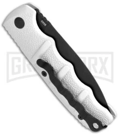 Boker Imperial Kalashnikov White Automatic Knife - D2 Dagger Black Plain -Kershaw Store Boker Kalashnikov Dagger Auto White Black 01KALS34N BHQ 75529 jr side 3 large