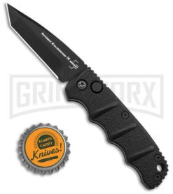 Boker Mini Kalashnikov Black Automatic Knife - Tanto Black Plain -Kershaw Store Boker Mini Kalashnikov Tanto Automatic Knife Black 2in Black BHQ 132752 td size large