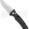 Boker Mini Strike Automatic Knife Black - Drop Point Stonewash Plain -Kershaw Store Boker Mini Strike Auto Black SW 01BO435NSOI BHQ 99628 jr large