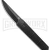 Boker Plus Kwaiken Grip Automatic Knife - D2 Black Plain -Kershaw Store Boker Plus Kwaiken Grip Auto Black Aluminum Black BHQ 175283 jr large