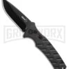 Boker Plus Strike Automatic Knife - Drop Point Black Plain -Kershaw Store Boker Plus Strike Bowie Auto Black 01BO433NSOI BHQ 97031 jr large