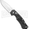 Boker Thunder Storm Automatic Knife Black - Satin Plain 2 Boker Thunder Storm Automatic Knife Black - Satin Plain -Kershaw Store Boker Thunder Storm Auto Black Satin BHQ 110585 jr large