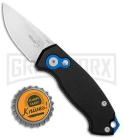 Boker Vox Kompakt CA Legal Automatic Knife - Drop Point Stonewash Plain -Kershaw Store Boker Vox Kompakt CA Legal Auto Knife SW 01BO625NSOI BHQ 95713 jr bottlecap 1 large