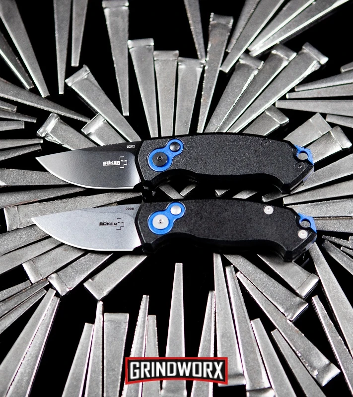 Boker Vox Kompakt CA Legal Automatic Knife - Drop Point Black Plain 8 Boker Vox Kompakt CA Legal Automatic Knife - Drop Point Black Plain - Image 6