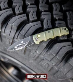 Boker Kalashnikov Warhawk Automatic Knife - D2 Dagger Black Plain -Kershaw Store Boker Warhawk Kalashnikov Dagger Automatic Knife Green Black BHQ 92862 kp tire web large