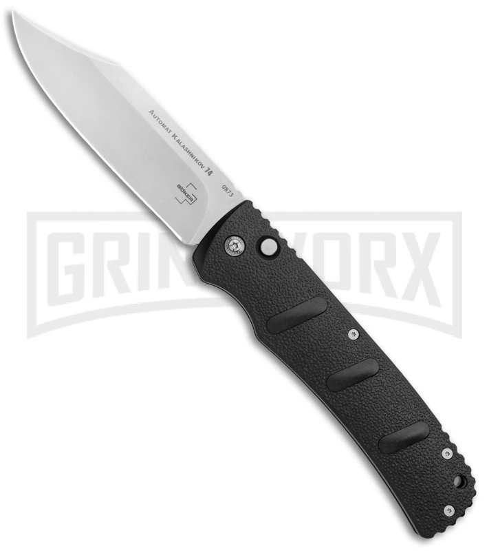 Boker XXL Kalashnikov Automatic Knife - Stonewash Bowie 3 Boker XXL Kalashnikov Automatic Knife - Stonewash Bowie