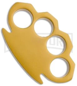 Fat Boy Brass Paper Weight Knuckles (Brass)