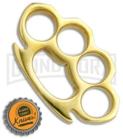 Fat Boy Heavy Duty EMP Brass Paper Weight Knuckle -Kershaw Store Brass Paper Weights Heavy EMP BP 27048 jr bottlecap large