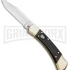 Buck Knives Buck 110 Automatic Ebony Lockback Knife - Satin Plain 2 Buck Knives Buck 110 Automatic Ebony Lockback Knife - Satin Plain -Kershaw Store Buck 110 Auto LB Ebony Dymondwood Satin 0110BRSA BHQ 51274 jr large