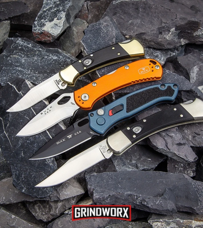 Buck Knives Buck 110 Elite Automatic Black G-10 Lockback Knife - Satin Plain 7 Buck Knives Buck 110 Elite Automatic Black G-10 Lockback Knife - Satin Plain - Image 5