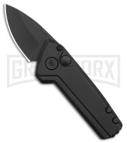 Buck Knives Buck Deploy Black Mini CA Legal Automatic Knife - Black Plain