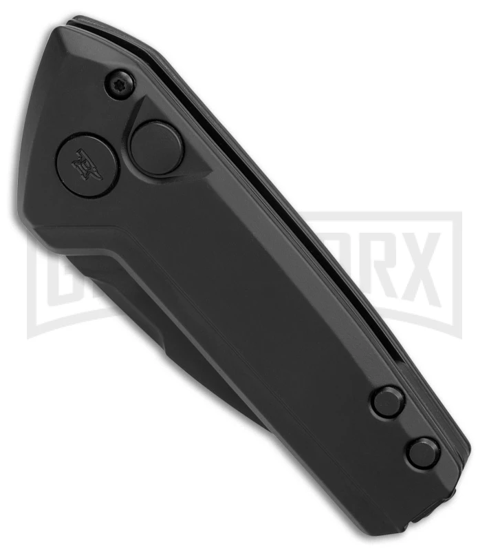 Buck Knives Buck Deploy Black Mini CA Legal Automatic Knife - Black Plain 4 Buck Knives Buck Deploy Black Mini CA Legal Automatic Knife - Black Plain - Image 2