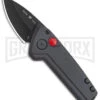 Buck Knives Buck Deploy Gray Mini Automatic Knife - Black Plain 2 Buck Knives Buck Deploy Gray Mini Automatic Knife - Black Plain -Kershaw Store Buck Deploy Mini Auto Sniper Gray Black 0838GYS1 BHQ 146021 jr201 large