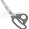 Clauss Ultraflex Bent Shears Gray Utility Scissors - Gray -Kershaw Store Clauss Ultraflex Bent Shears Gray Utility Scissors BP 20675 jr large