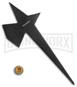 Cold Steel Black Templar 14" Thrower Fixed Blade 7 Cold Steel Black Templar 14" Thrower Fixed Blade -Kershaw Store Cold Steel Templar 14in thrower black BHQ 72128 er size large