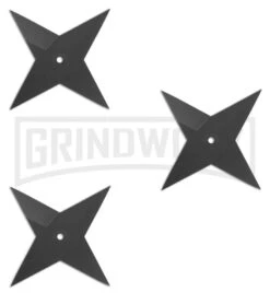 Cold Steel Medium Sure Strike Throwing Star / Shuriken 3-Pack 80SSB3Z