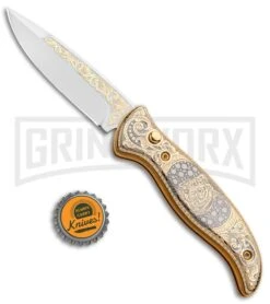 Custom Russian Gold Tiger Automatic Knife - Polish Plain 13 Custom Russian Gold Tiger Automatic Knife - Polish Plain -Kershaw Store Custom Russian Gold Tiger Auto Polish RV HC1 TIGER 1 GX 31046 jr bottlecap large