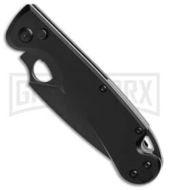 Daggerr Knives Arrow Black Aluminum Automatic Knife - Black Plain -Kershaw Store Daggerr Knives Arrow Automatic Knife Black Aluminum 3in Black D2 BHQ 183396 td spine large