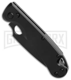 Daggerr Knives Sting Black Aluminum Automatic Knife - Black Plain -Kershaw Store Daggerr Knives Sting Automatic Knife Black Aluminum 3in Black D2 BHQ 183393 td spine large
