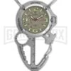 Dakota Multi Tool Clip Watch Gray Stainless Steel -Kershaw Store Dakota Multi Tool clip watch gray BHQ 45169 er large