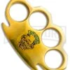 PANTHER Z-Slayer Paper Weight Brass Knuckles -Kershaw Store Dalton Knuckles Z Slayer BR 249 M ZSLY BP 18752 jr large
