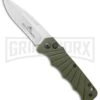 Delta Force Automatic Knife Green Aluminum - Satin Partially Serrated 2 Delta Force Automatic Knife Green Aluminum - Satin Partially Serrated -Kershaw Store Delta Force Auto Green Aluminum Satin Partially Serr GX 38066 jr large