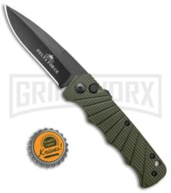 Delta Force Automatic Knife OD Green Aluminum Drop Point - Black Plain 9 Delta Force Automatic Knife OD Green Aluminum Drop Point - Black Plain -Kershaw Store Delta Force Auto Knife Green Aluminum Black GX 38060 jr bottlecap large