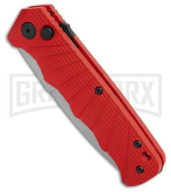 Delta Force Automatic Knife Red Aluminum - Satin Serrated 6 Delta Force Automatic Knife Red Aluminum - Satin Serrated -Kershaw Store Delta Force Automatic Knife Red Aluminum Satin Serrated Gx 42317 td spine large