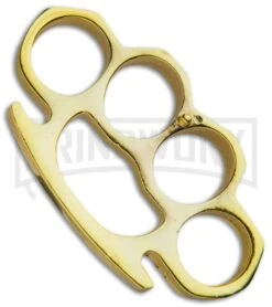 Leather Sheath For Brass Knuckles (Brown)