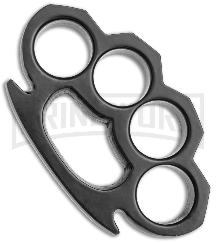 PANTHER Fat Boy Classic Paper Weight Knuckles (Matte Black) 3 PANTHER Fat Boy Classic Paper Weight Knuckles (Matte Black)