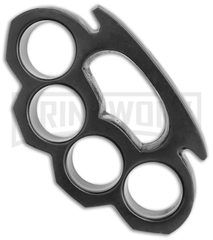 PANTHER Fat Boy Classic Paper Weight Knuckles (Matte Black) 5 PANTHER Fat Boy Classic Paper Weight Knuckles (Matte Black) - Image 3